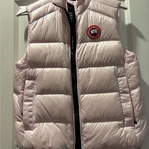 Brand New Canada Goose Light Pink Quilted Vest